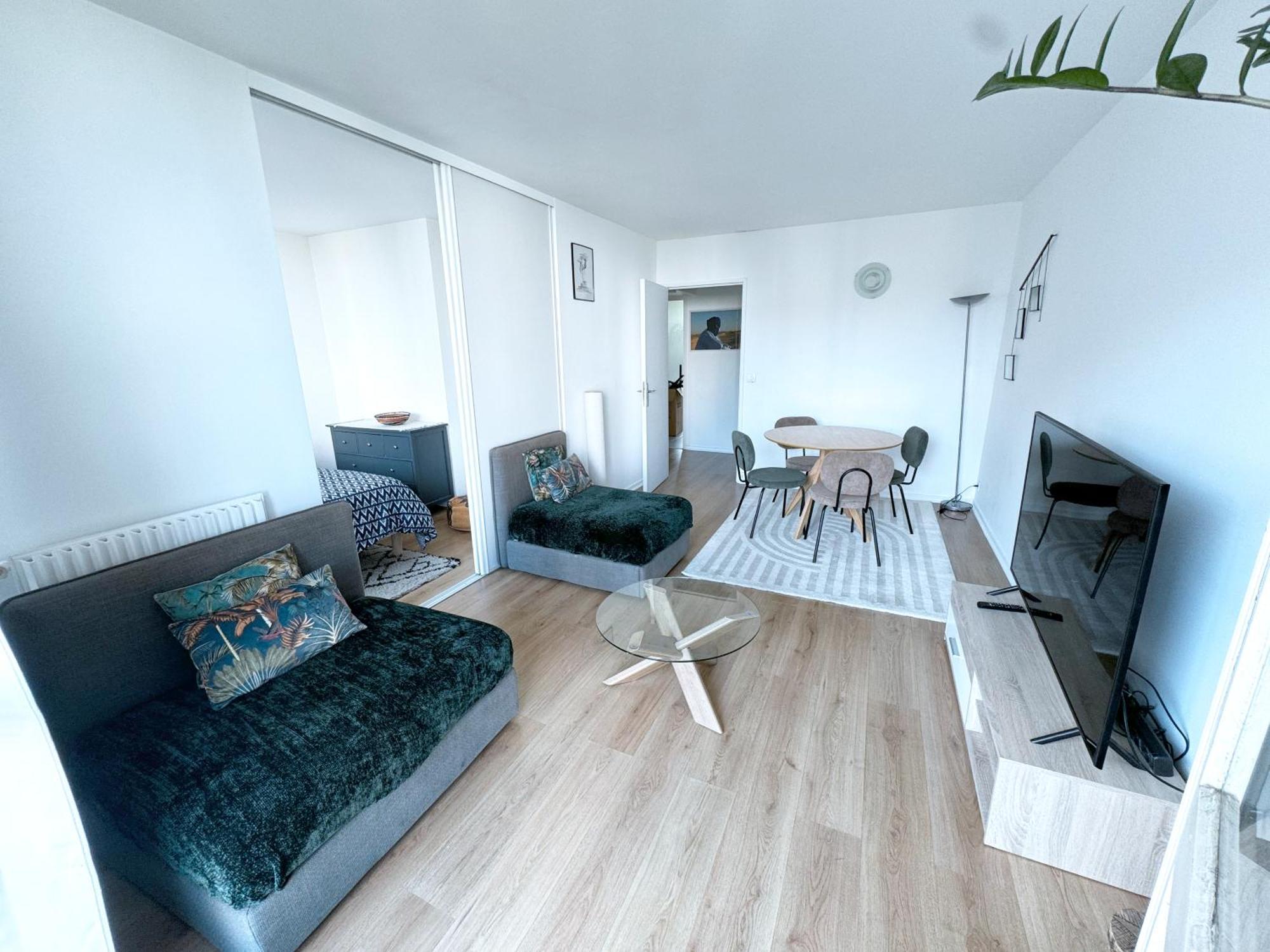 L'Ecrin De La Mairie Apartment Colombes  Luaran gambar